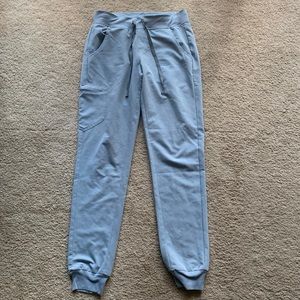 Figs Dusty Blue Zamora Joggers small tall